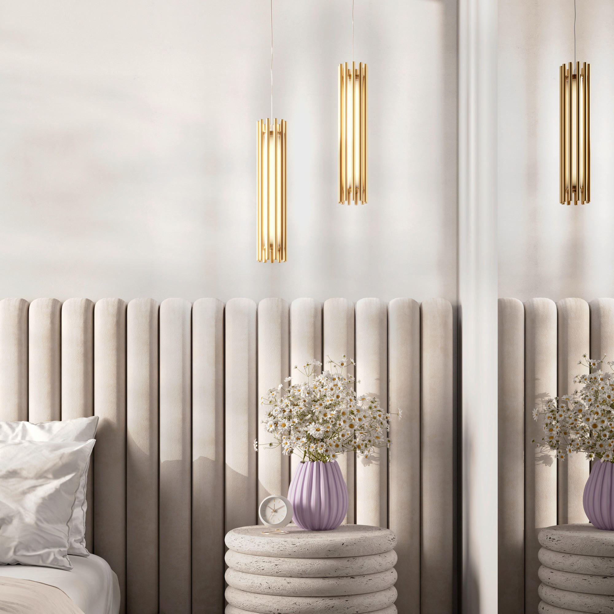 PENDELLAMPA Modern 8,1/36 cm  - mässingsfärgad/guldfärgad, Trend, metall/plast (8,1/36cm) - MAYTONI