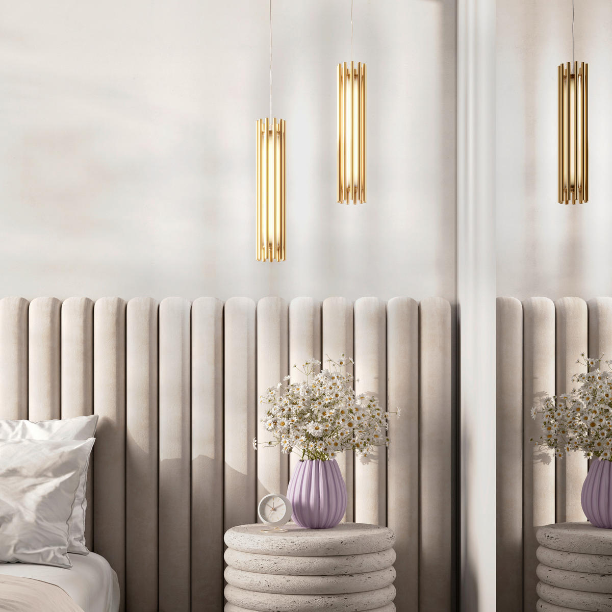 VISIACE SVIETIDLO, 8,1/36 cm  - zlatá/mosadzná, Trend, kov/plast (8,1/36cm) - MAYTONI