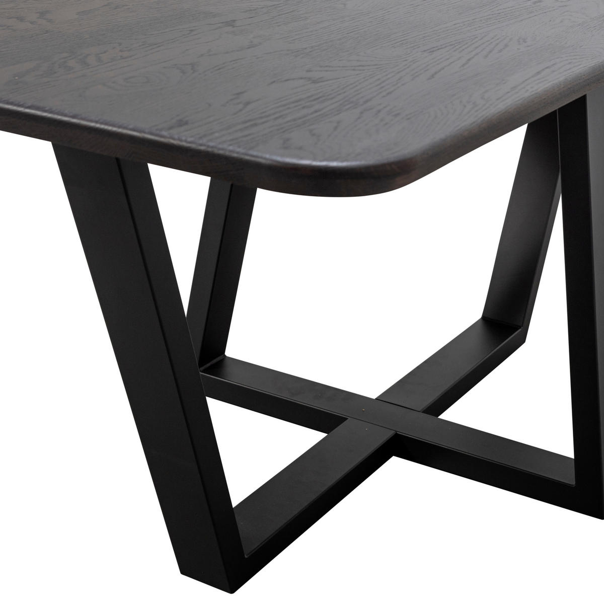 TISCHGESTELL   - Schwarz, MODERN, Metall (147/73/71cm) - Livetastic