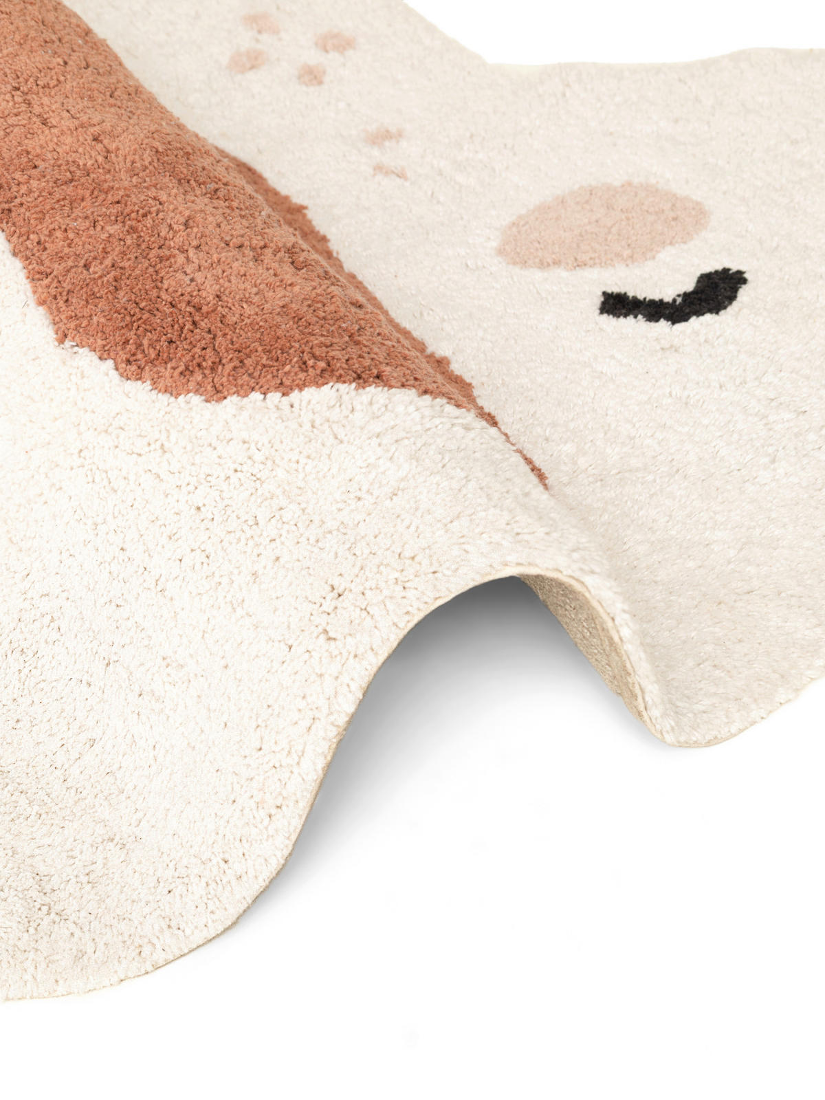 KINDERTEPPICH 95/120 cm Snuggle Emmi Elefant  - Multicolor/Creme, Basics, Kunststoff/Textil (95/120cm) - Hanse Home