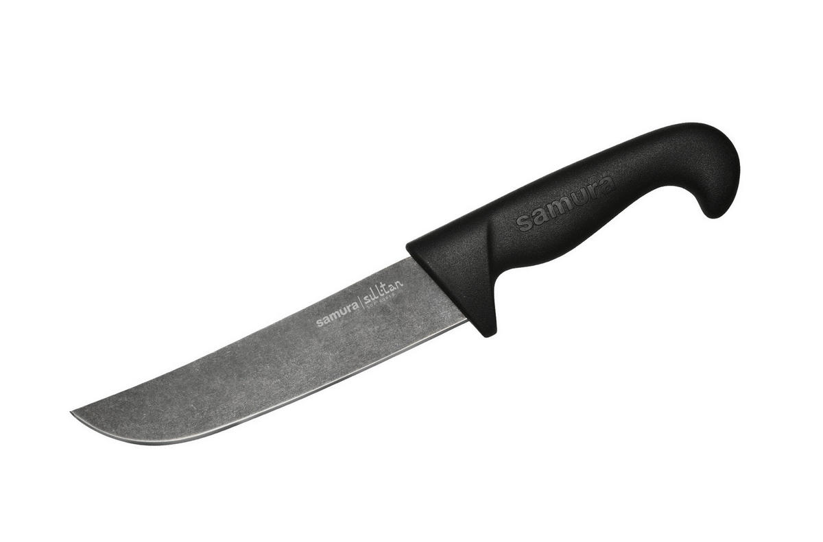 NOŽ ŠEFA KUHINJE  SULTAN PRO        30 cm    nerđajući čelik - crna, Osnovno, metal/plastika (30cm) - Samura