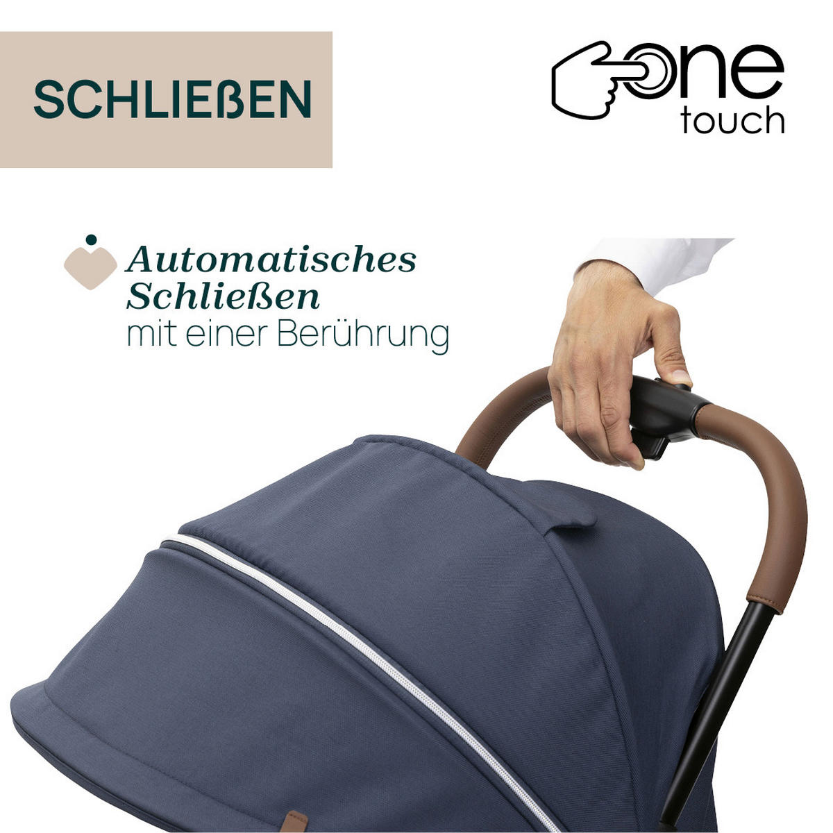 BUGGY GOODY XPLUS  - Blau, Basics, Textil/Metall (47/86/106cm) - Chicco