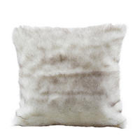 KISSENHÜLLE 50/50 cm  - Hellgrau/Weiß, Basics, Textil (50/50cm) - Zoeppritz