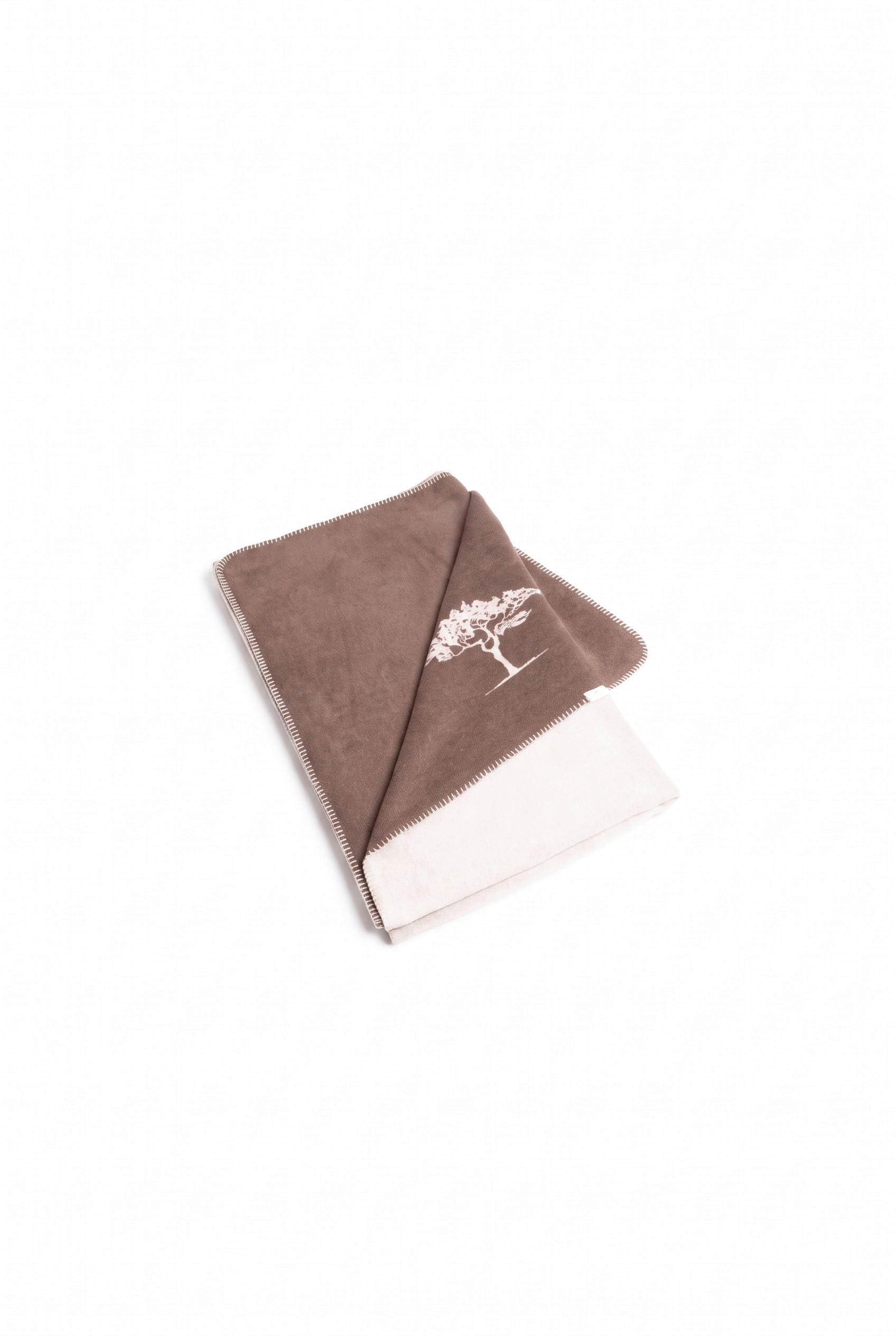 WOHNDECKE Winter 2026 210/150 cm  - Graubraun, Basics, Textil (210/150cm) - FYNCH-HATTON