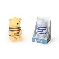 KINDER-NACHTLICHT 7,3/12,3/8,2 cm   - Blau/Weiß, Basics, Kunststoff (7,3/12,3/8,2cm)