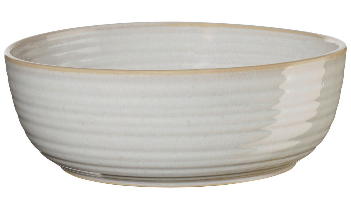 SCHALE   - Weiß Hochglanz, Basics, Keramik (25/9cm) - ASA