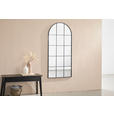 WANDSPIEGEL 65/140/2,5 cm    in Freiform  - Schwarz, Design, Glas/Holzwerkstoff (65/140/2,5cm) - Xora