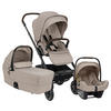 KINDERWAGENSET Mixx Next Set inkl. Babyschale Pipa Next  - Beigebraun, Basics, Kunststoff (60/110/82cm) - Nuna