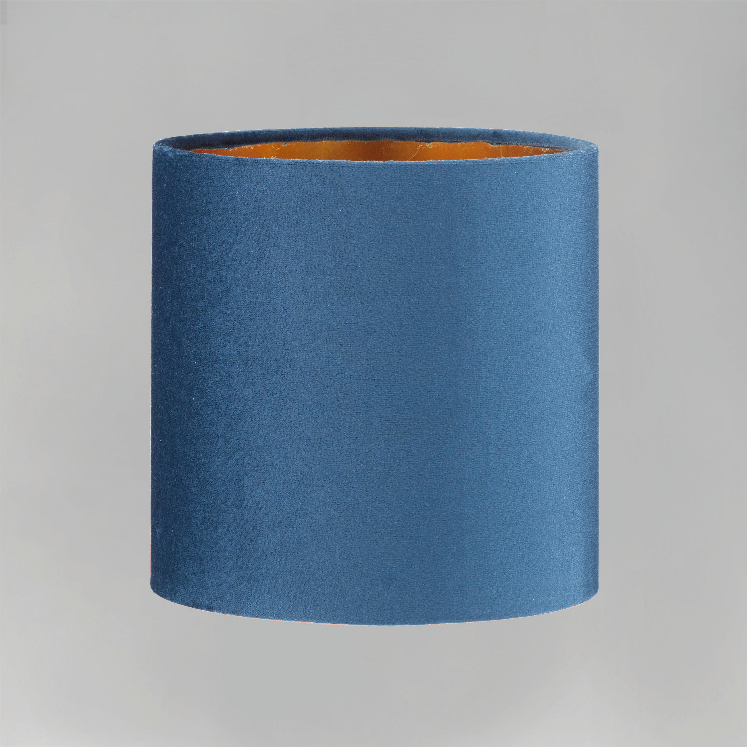 LAMPSKÄRM Modular M 18/18 cm   - petrol/guldfärgad, Basics, textil (18/18cm) - Fischer & Honsel