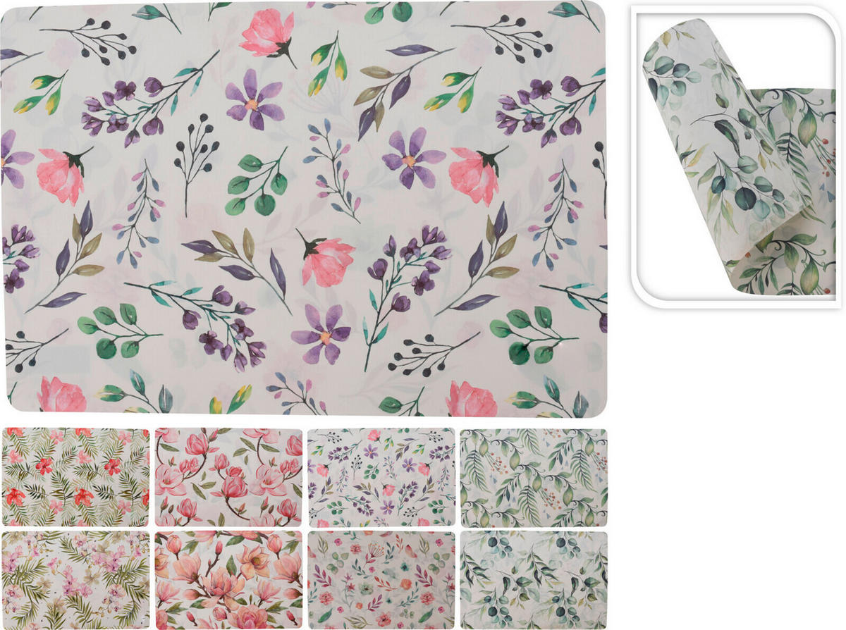 PODLOŽKA POD TANIER,  - Basics, plast (43,4/28,4/0,1cm)