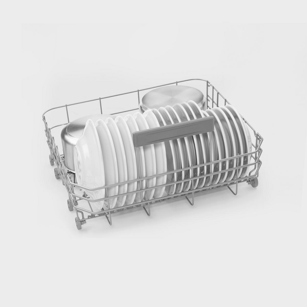 GESCHIRRSPÜLER STL251CDE  - Edelstahlfarben, Basics, Metall (59,8/81,8/54,5cm) - SMEG