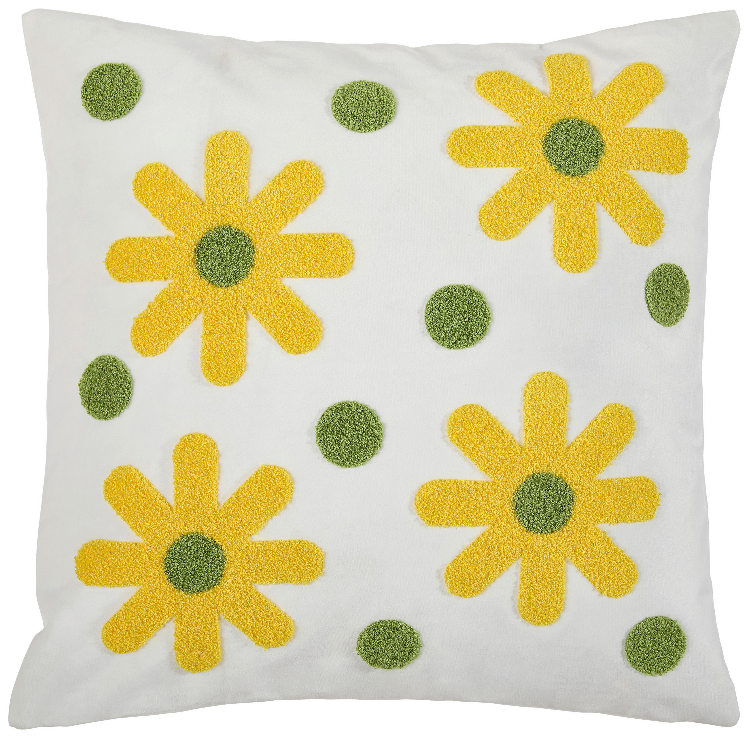 KISSENHÜLLE 48/48 cm  - Gelb, Design, Textil (48/48cm) - Esposa