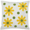 KISSENHÜLLE 48/48 cm  - Gelb, Design, Textil (48/48cm) - Esposa