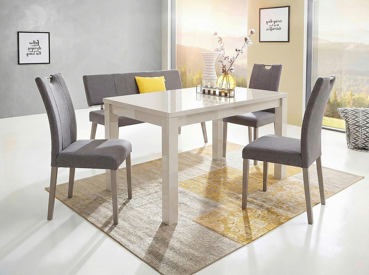 ESSTISCH 120/80/75 cm Nachbildung  Holzwerkstoff rechteckig Kaschmir  - Kaschmir, MODERN, Holzwerkstoff (120/80/75cm) - Livetastic