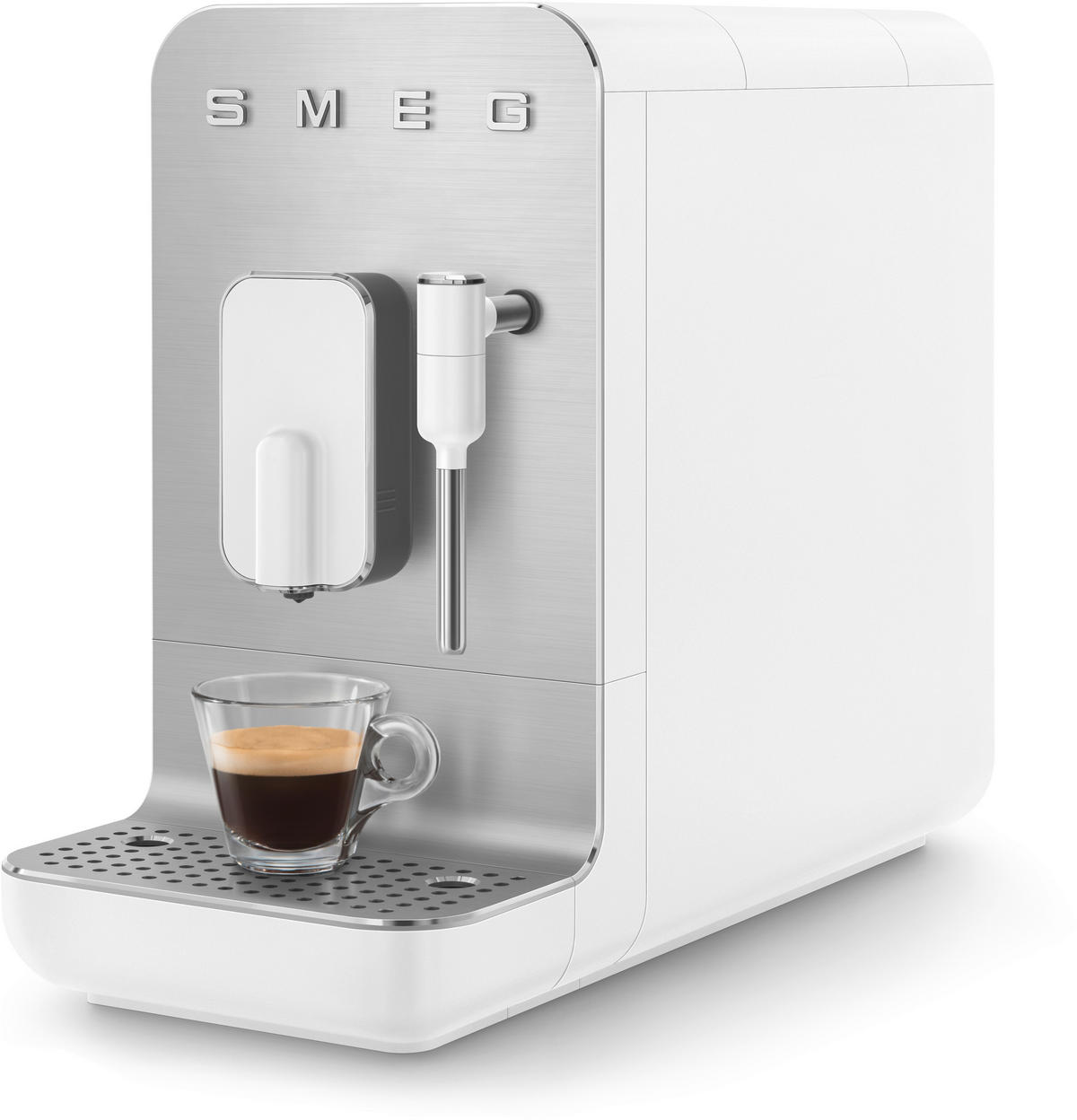 KAFFEEVOLLAUTOMAT 50'S STYLE  - Weiss/Edelstahlfarben, Basics, Kunststoff/Metall (18/33,6/43,3cm) - SMEG