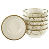 DIPSCHALENSET Nature Collection Creme 8/3 cm 6-teilig  - Creme, Basics, Keramik (8/3cm) - Creatable