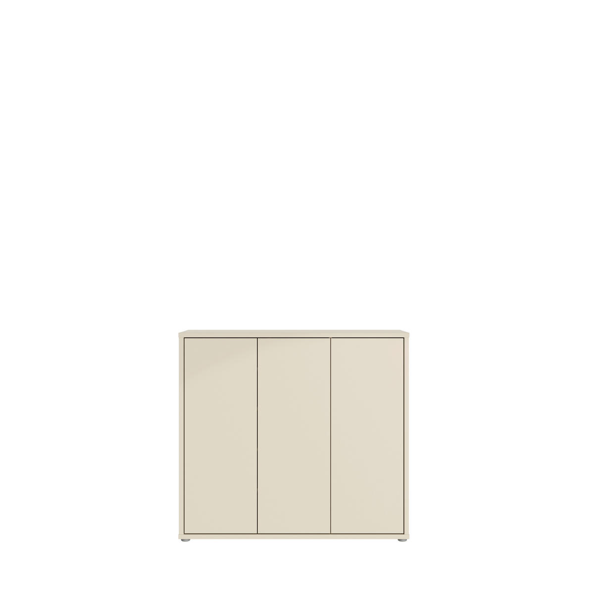 SCHUHSCHRANK Sandfarben  - Sandfarben/Grau, MODERN, Holzwerkstoff/Kunststoff (109,2/99,1/34,9cm) - Xora