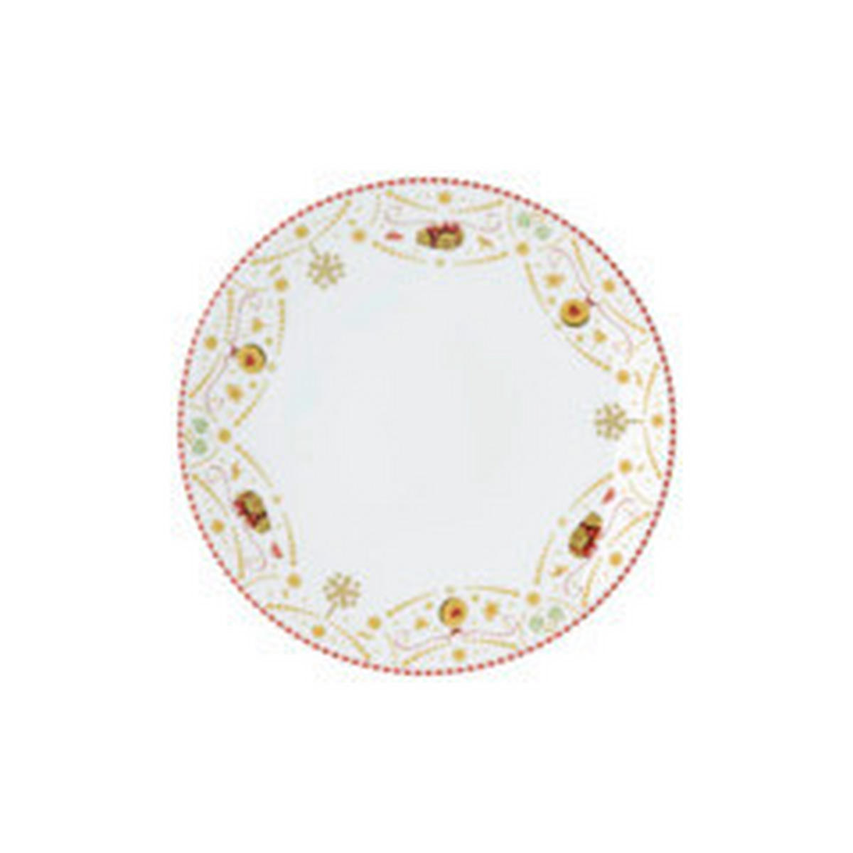 TANJUR  22 cm           CHRISTMAS LOVE   - bijela/žuta, Basics, keramika (22cm) - Hutschenreuther