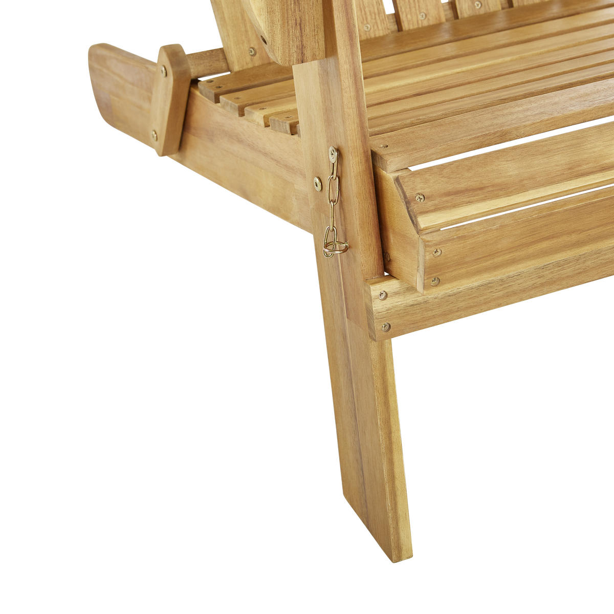 GARTENSESSEL Holz Akaziefarben  - Akaziefarben, Natur, Holz (73/93/91cm) - Ambia Garden