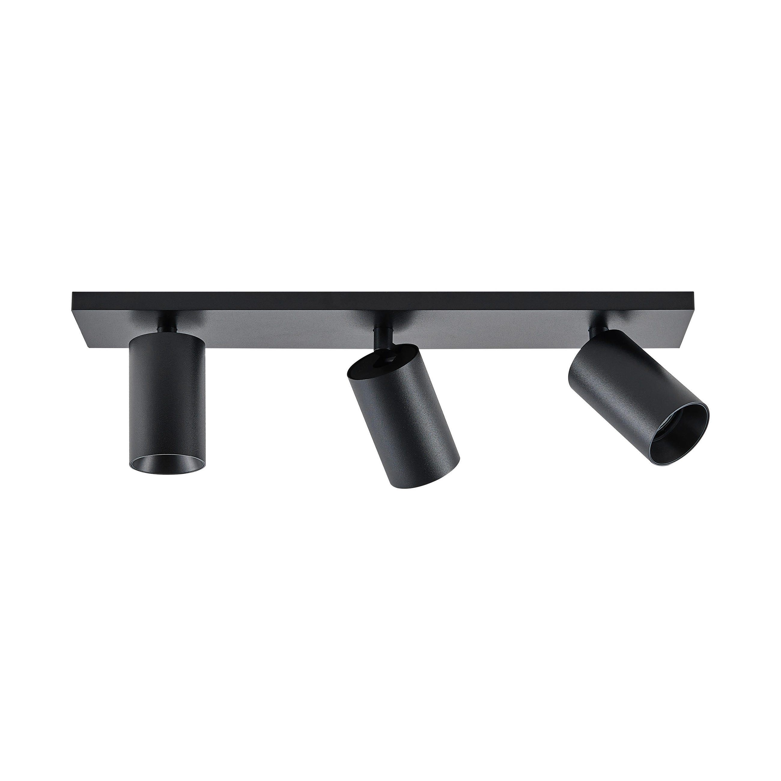 DECKENSTRAHLER Can 48/9/12,5 cm - Schwarz, Design, Metall (48/9/12,5cm)