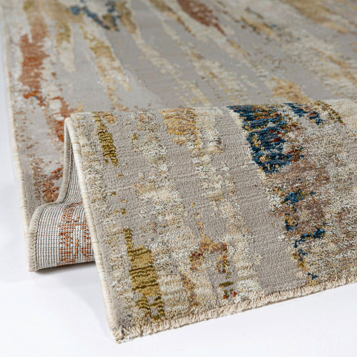 WEBTEPPICH  Wohnzimmer 200/300 cm Deriva Grau rechteckig  - Grau, Basics, Kunststoff/Textil (200/300cm) - Flair Rugs