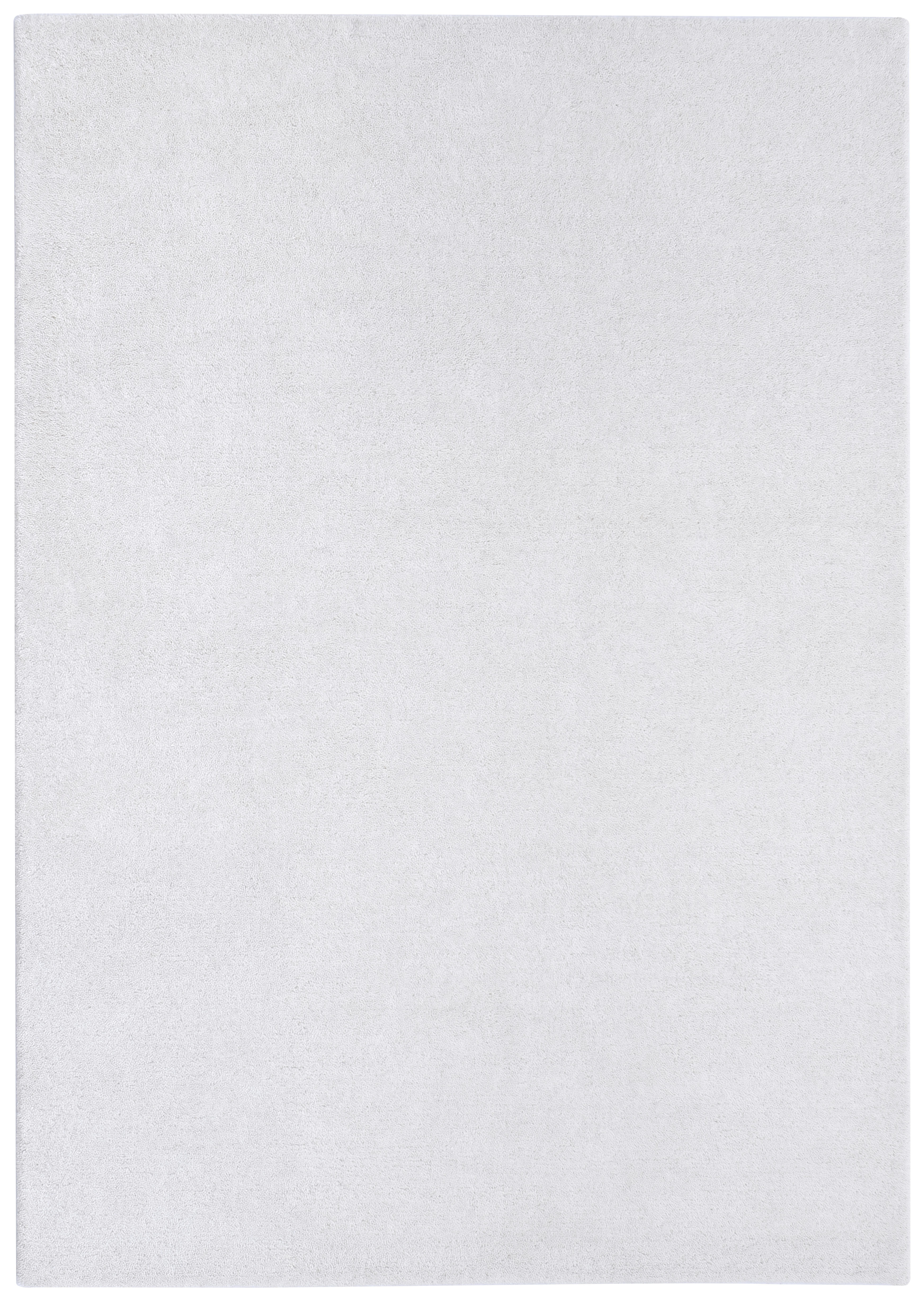 WOLLTEPPICH - Weiß, Design, Textil (70/140cm) - Linea Natura