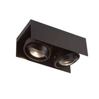 LED-DECKENLEUCHTE 17/13/42,5 cm   - Schwarz, Design, Metall (17/13/42,5cm)