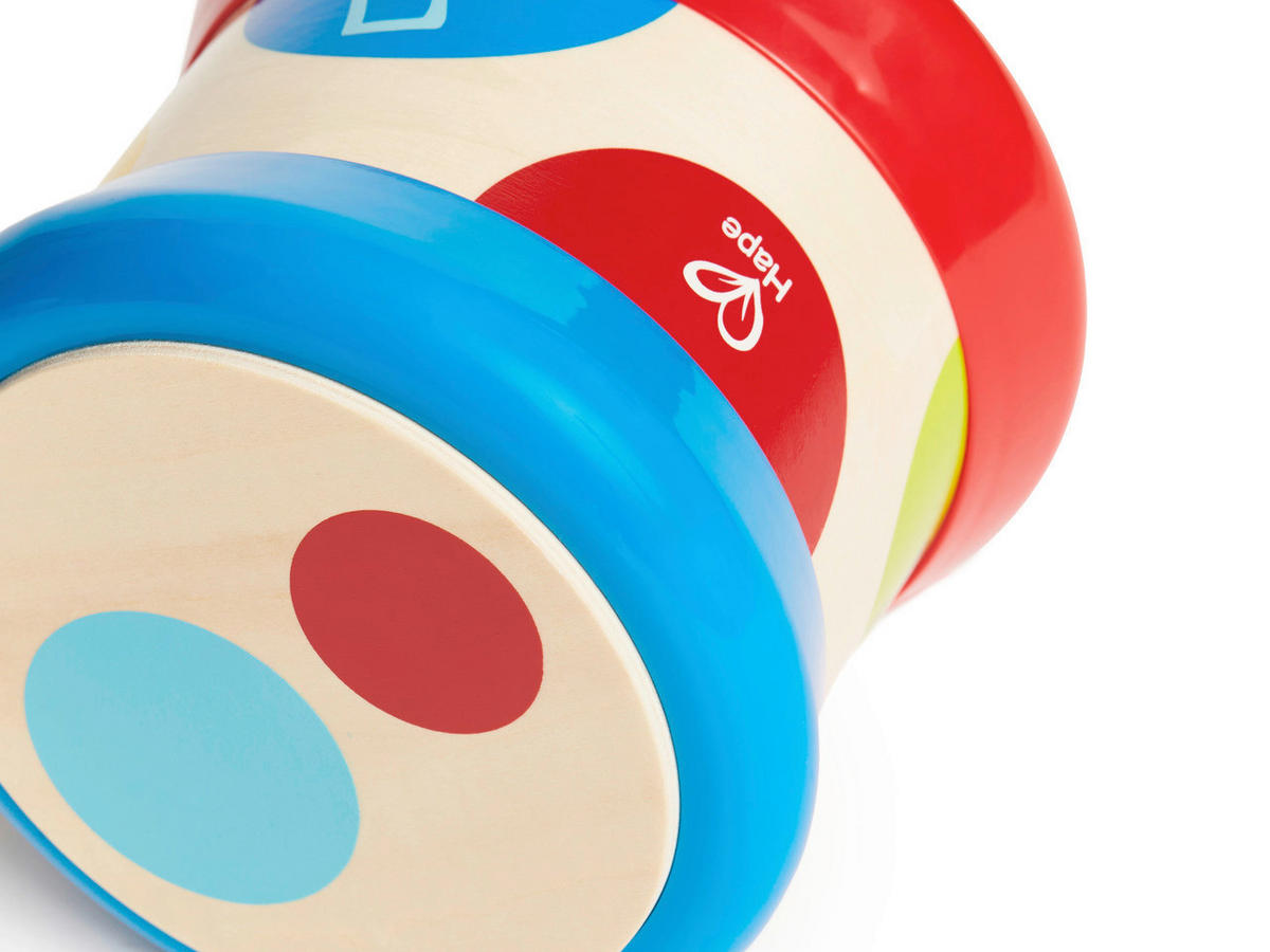 SCHLAGZEUG-SET - Multicolor, Basics, Holz/Holzwerkstoff (15,0/15,0/15,0cm) - Hape