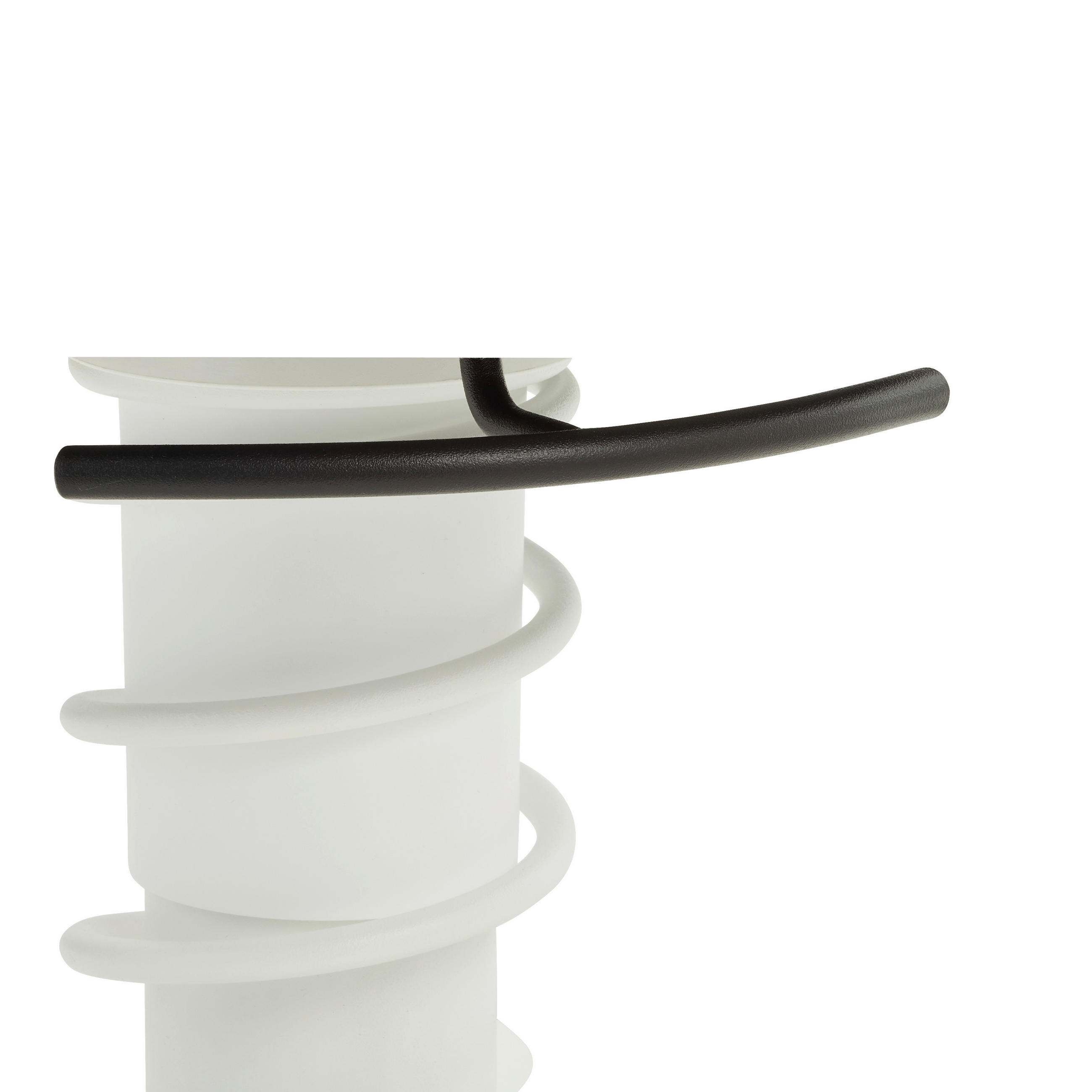 Thumbnail - Aeris Bürohocker Swopper, Orange, Rot, Weiß, Metall, Textil, Rollen, C-Form, rund, 55x45.66x55 cm, Made in Germany, Oeko...