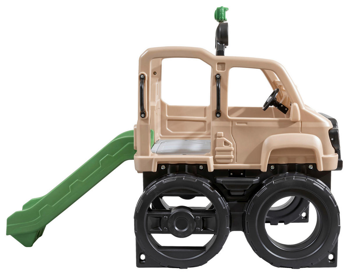 KLETTERGERÜST  - Anthrazit/Beige, KONVENTIONELL, Kunststoff (215,9/155/107cm) - Ambia Garden