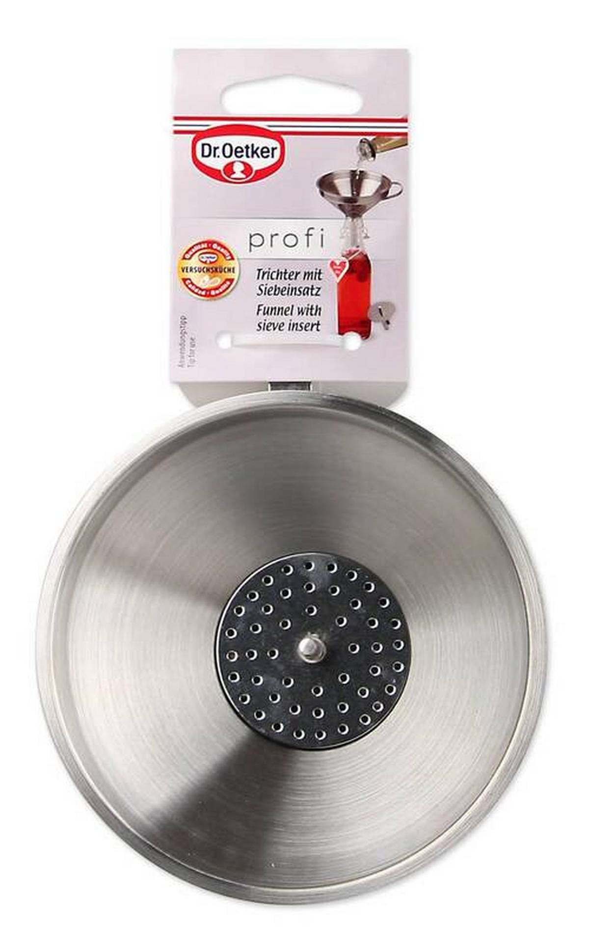 TRICHTER - Silberfarben, Basics, Metall (12cm) - Dr.Oetker