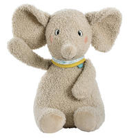 KUSCHELTIER Elefant Erik  - Hellgrau, Basics, Textil (36/24/19cm) - Fehn