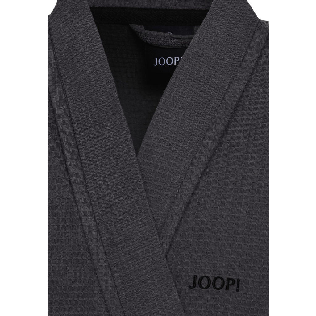 Thumbnail - Joop! Bademantel, Anthrazit, Grau, Textil, Uni, Oeko-Tex® Standard 100, Handmade in Germany, Taschen, besonders flauschi...