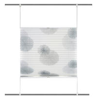 PLISSEE 70/130 cm  - Naturfarben/Grau, KONVENTIONELL, Textil (70/130cm)