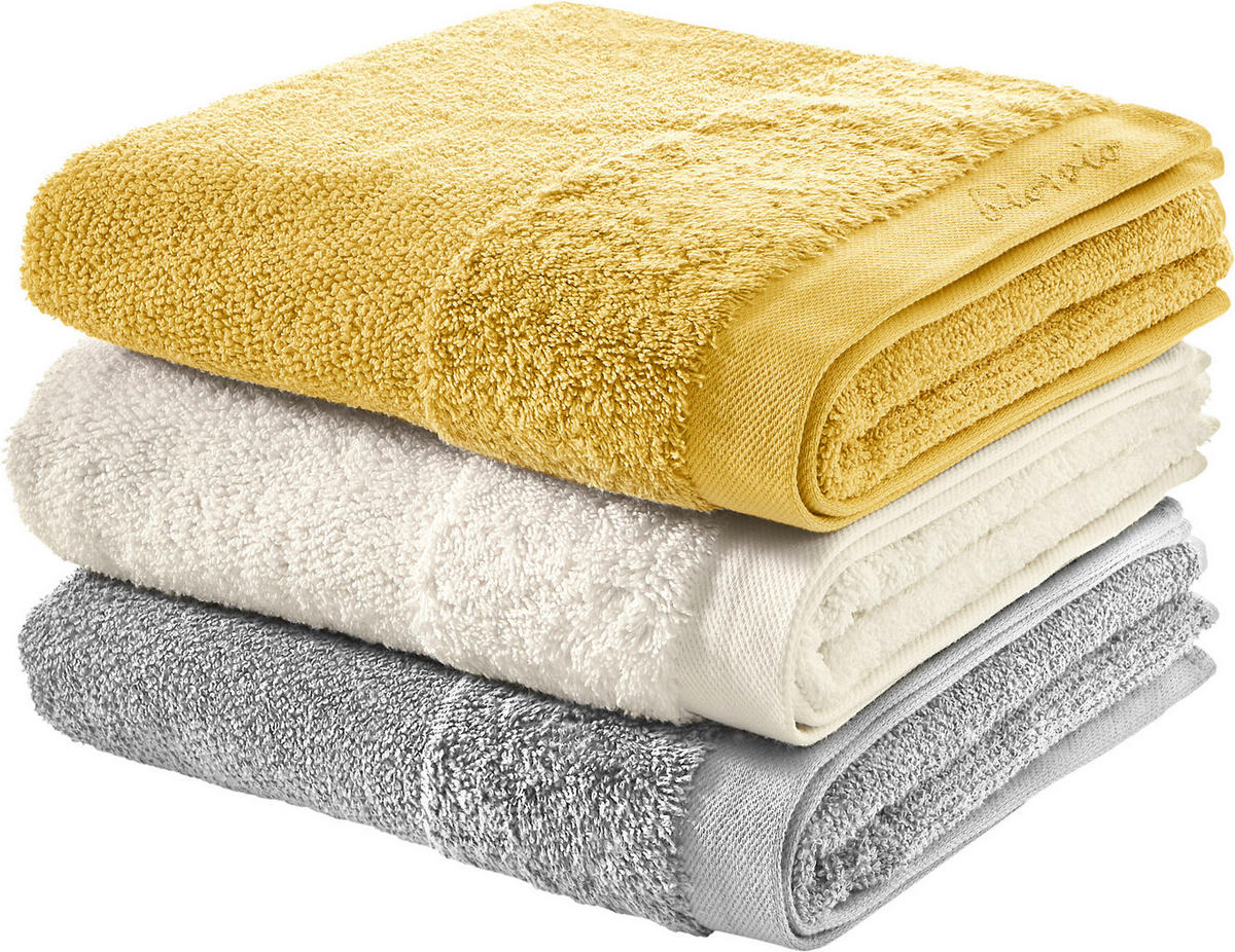 RUČNÍK, 50/100 cm, barvy stříbra - barvy stříbra, Natur, textil (50/100cm) - Bio:Vio