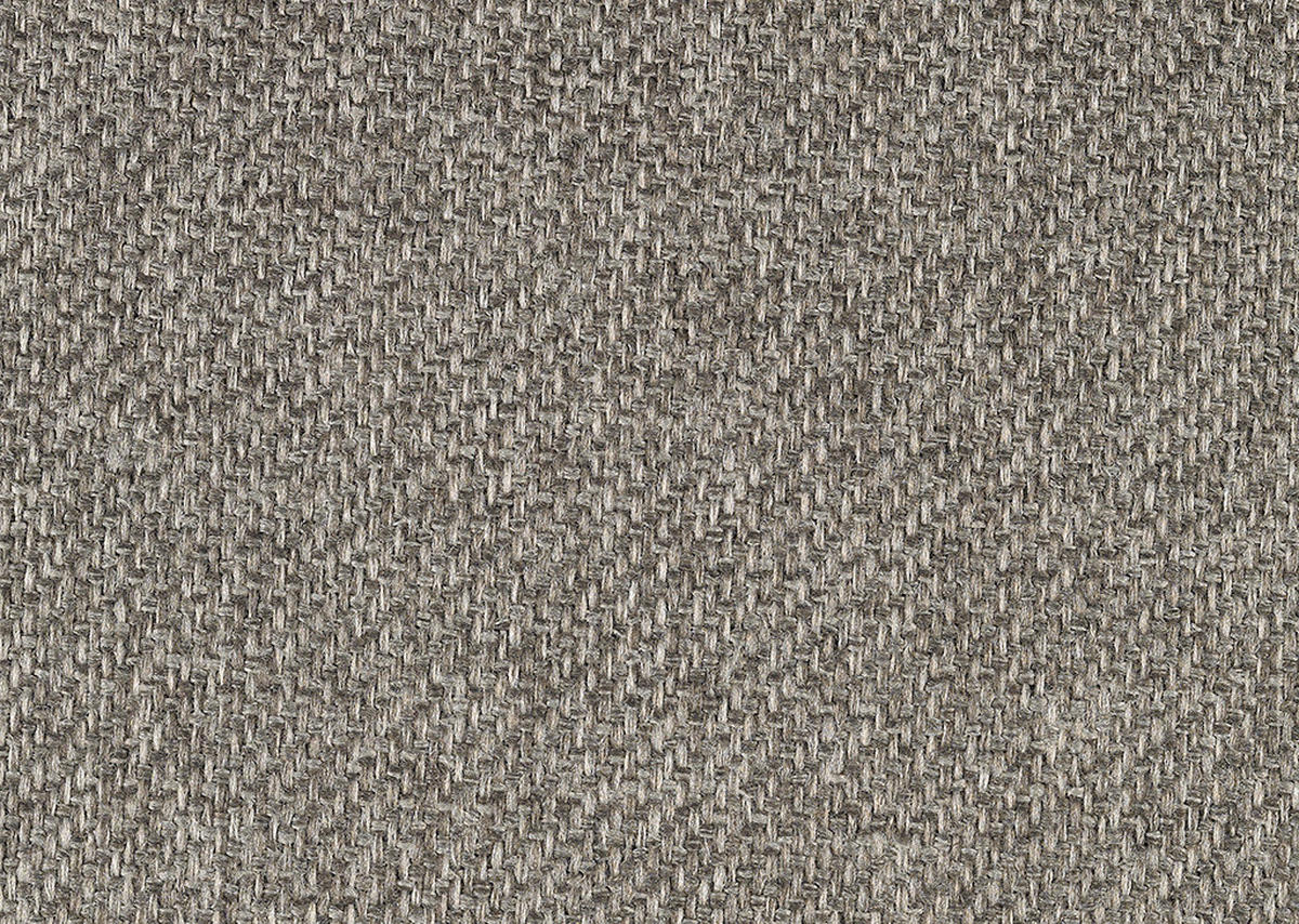 RÉCAMIERE in Flachgewebe Graubraun  - Graubraun/Naturfarben, Design, Holz/Textil (216/90/109cm) - Niels Andersson