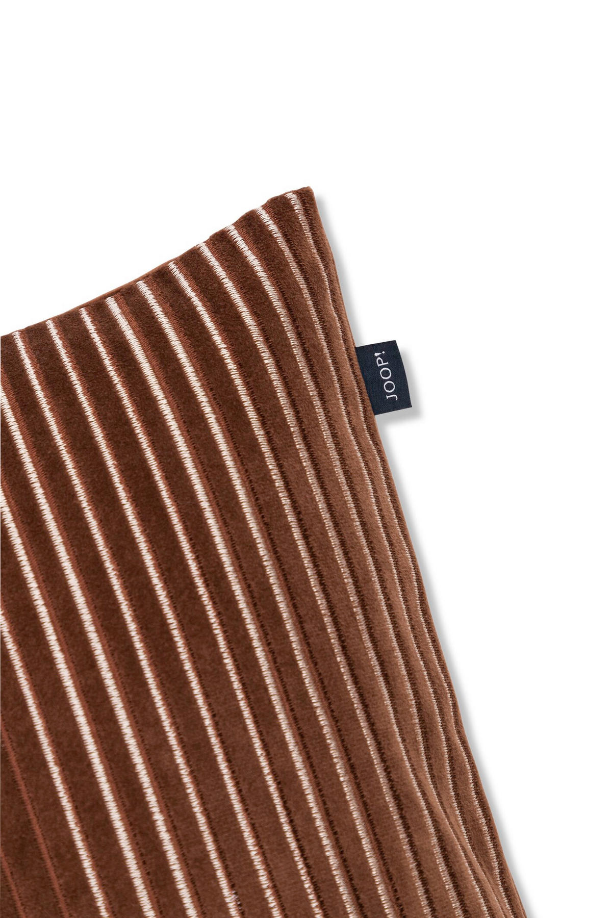 KISSENHÜLLE J-Divided 50/50 cm  - Cognac/Dunkelorange, Trend, Textil (50/50cm) - Joop!