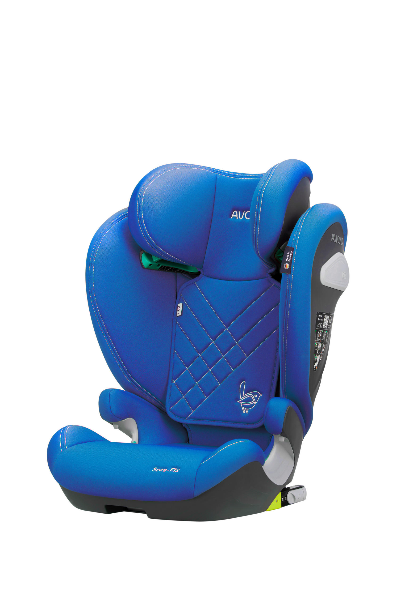 KINDERAUTOSITZ Sora Fix  - Hellblau, Basics, Kunststoff/Textil (52/41,5/63 - 83cm) - AVOVA