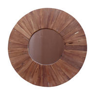 WANDSPIEGEL 65/65/4 cm    in  - Naturfarben, Design, Holz (65/65/4cm) - Livetastic