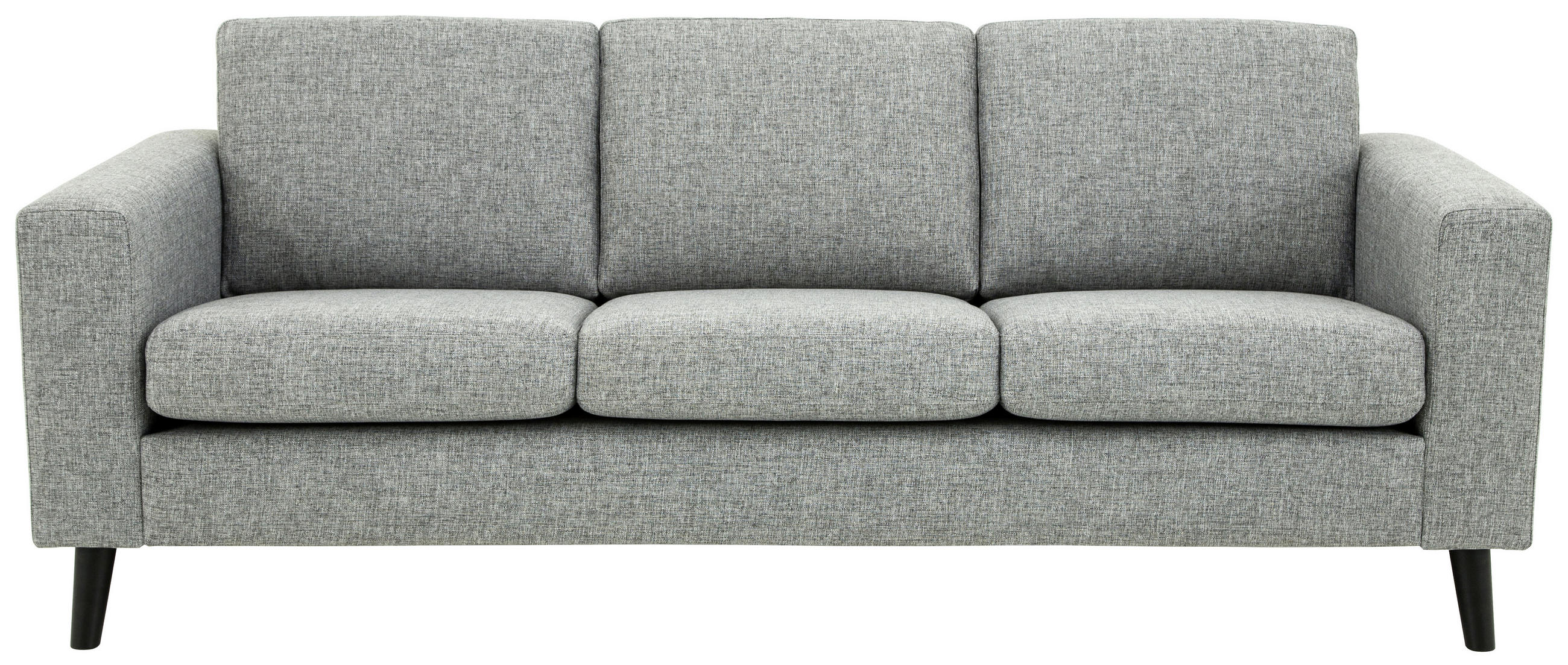 SOFFA i grå  - svart/grå, Design, trä/textil (214/86/84cm) - Best Price