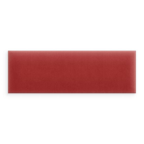 WANDPANEEL 80/20/2.5 cm  - Rot, Basics, Kunststoff/Textil (80/20/2.5cm)