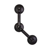 WANNENGRIFF 12,5/59,5/7 cm  - Schwarz, Basics, Kunststoff (12,5/59,5/7cm)