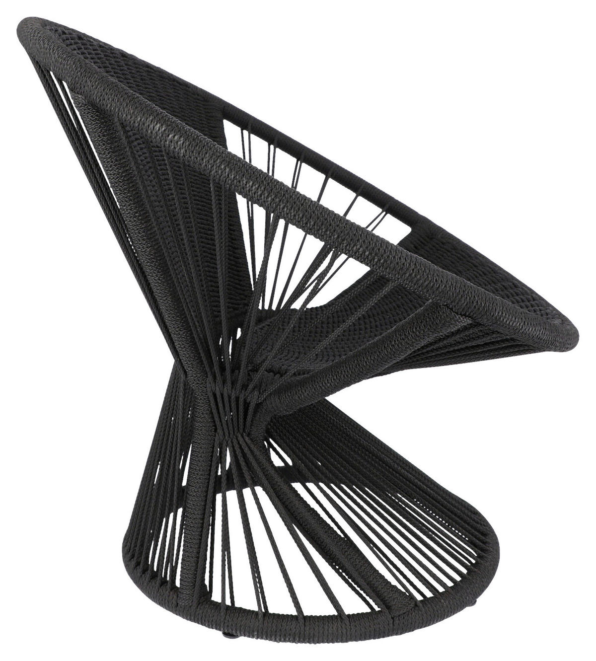 LOUNGESESSEL Schwarz  - Schwarz, MODERN, Textil/Metall (82/75/72cm) - Jan Kurtz