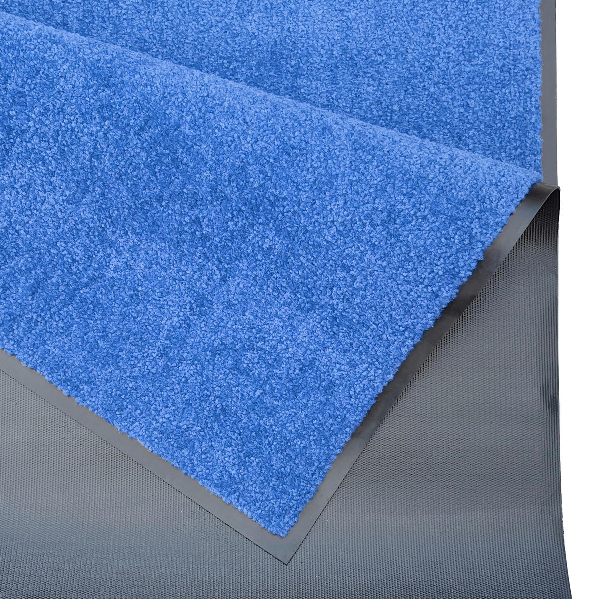 SCHMUTZFANGMATTE  60/180 cm  Blau  - Blau, Basics, Kunststoff/Textil (60/180cm) - Hanse Home