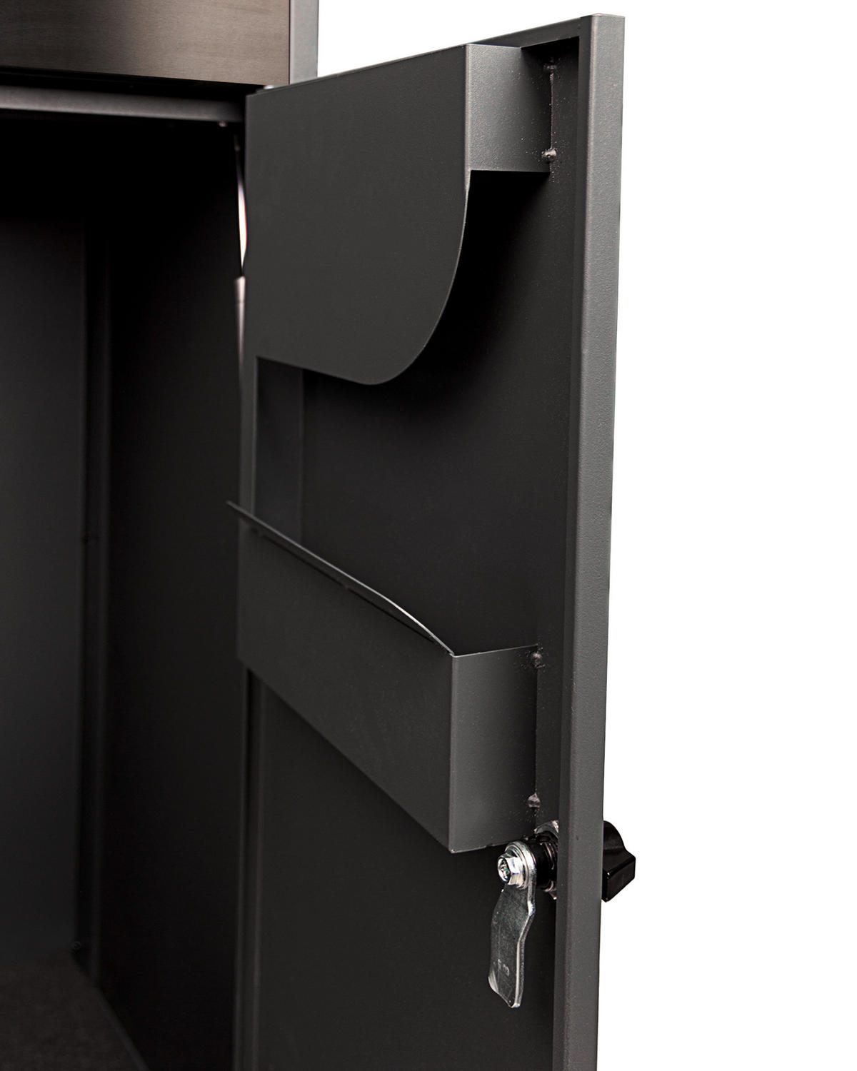 PAKETBOX 39,5/118,5/38,5 cm  - Schwarz, Basics, Metall (39,5/118,5/38,5cm)