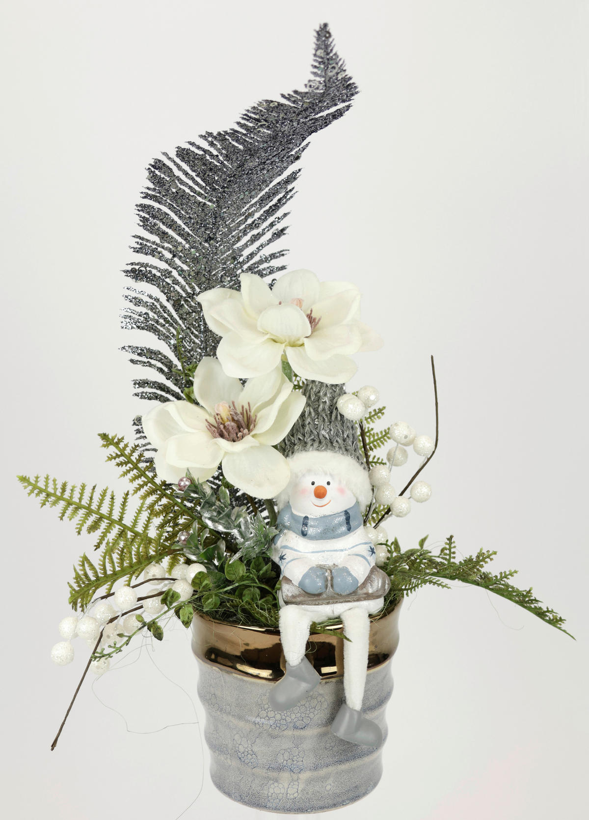 KUNSTBLUME  - Weiß, Basics (32/40/18cm)