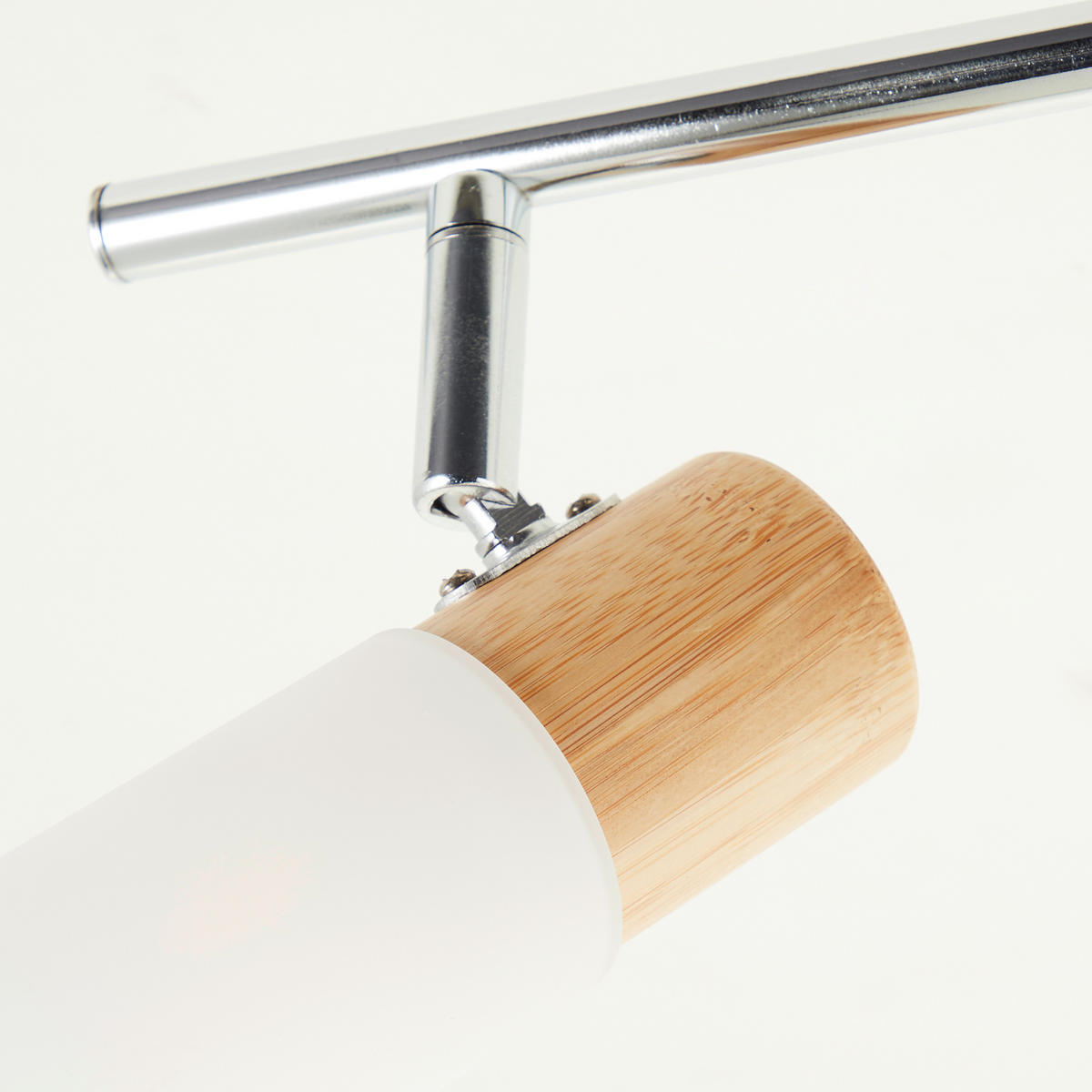 DECKENLEUCHTE    68/11,5/18 cm  - Weiß, KONVENTIONELL, Holz/Kunststoff (68/11,5/18cm) - Brilliant