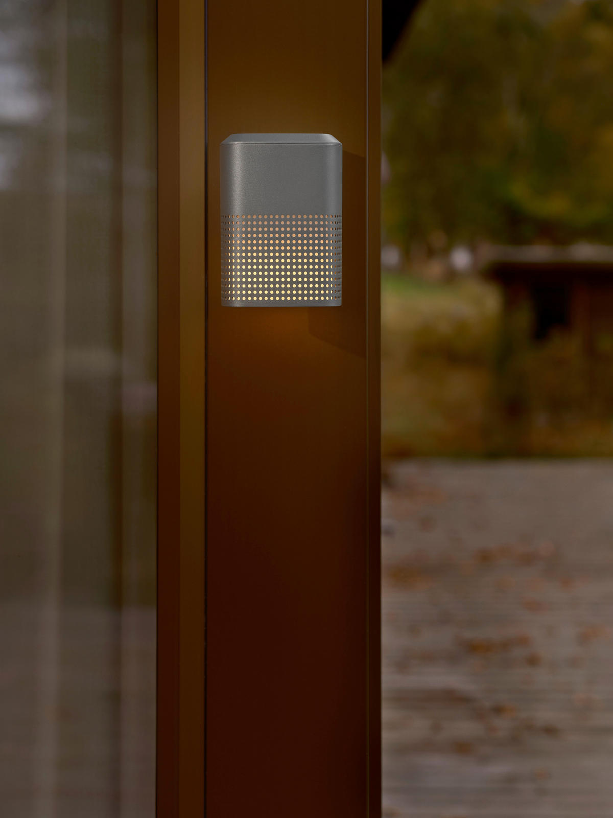 AUßENWANDLEUCHTE 12/12/16,5 cm   - Anthrazit, Design, Metall (12/12/16,5cm) - Nordlux