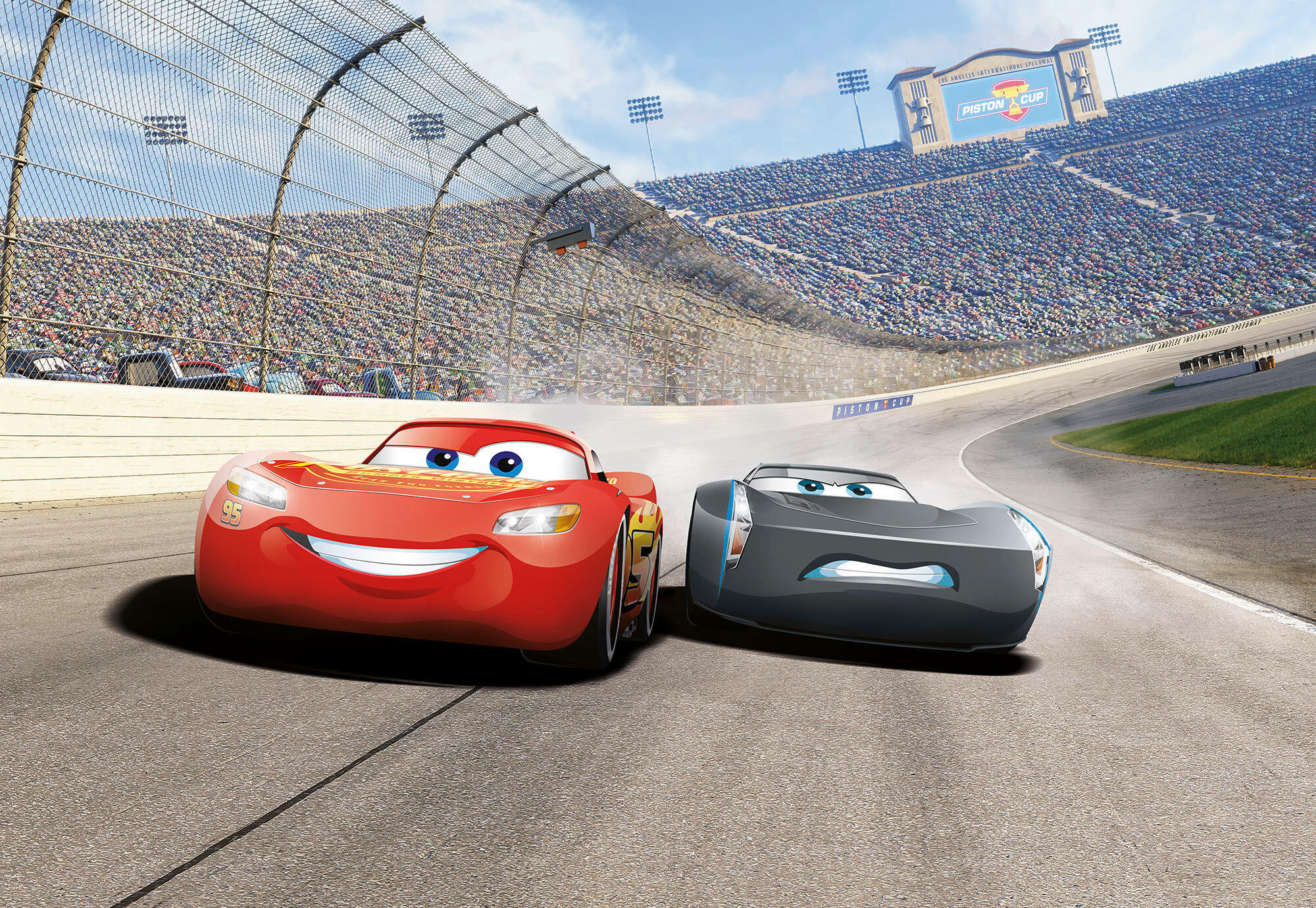 FOTOTAPETE Cars  - Design, Papier (368/254cm) - Disney