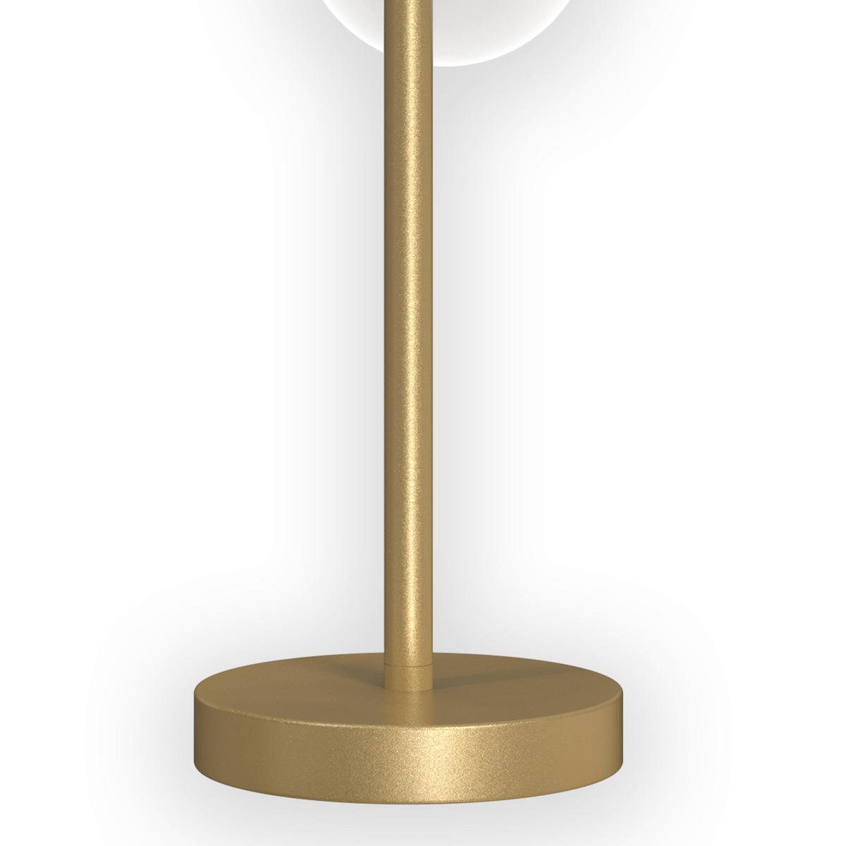 TISCHLEUCHTE 24/24/48 cm   - Goldfarben/Honig, Design, Glas/Kunststoff (24/24/48cm)